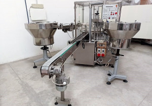 IMA FARMOMAC  MOD. F57 136 - Liquid filling and capping machine used