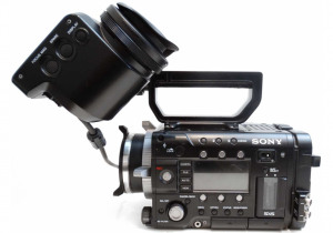 Sony PMW-F55 usada - Cámara de cine CineAlta super 35 mm 4K PL de segunda mano con DVF-L350