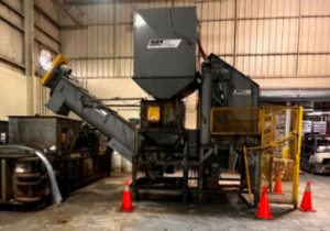 RECYLING EQUIPMENT MANUFACTURING HCE60FE-8 Shredder and Compactor System