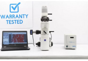 Zeiss Axio Vert.A1 Inverted Fluorescence LED Phase Contrast Microscope Pred Axiovert
