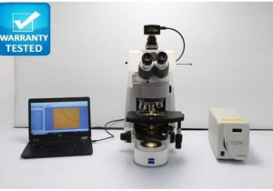 Zeiss AXIO Imager.D1 Microscópio de contraste de fase de fluorescência Pred Axioscópio