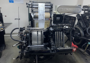 Heidelberg T Cutting Machine with Gilding