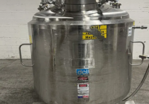 Reactor DCI Hastelloy C22 de 1.200 litros