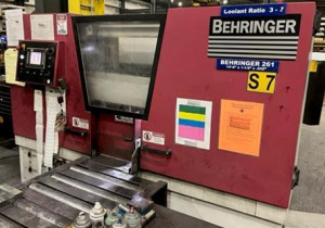 Behringer HBE 261A Dual Post Automatic Bandsaw