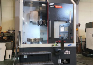 Samsung SLV-1000M Vertical CNC Boring Mill