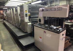 Mitsubishi D3000LX-6 Sheet Fed Printing Offset