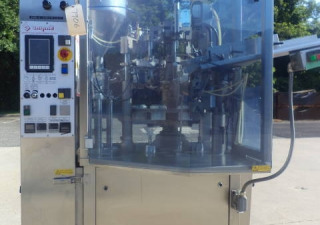 Unipac Jolly 50 Máquina de enchimento/selagem de tubos de plástico, tubos laminados
