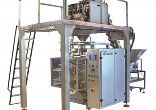 VERTICAL 4 SCALE WEIGHING and  PACKING MACHINE with CONVEYOR BELT