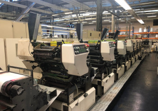 Máquina de impressão de etiquetas Nilpeter MO 3300 S