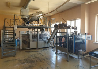 Used Instant Coffee Packaging Line With Capacity 200 Film Sachets Per Minute