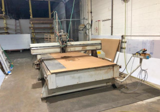Used Multicam Mg204 Cnc Router, 5′ X 10′ Table, New In 2000