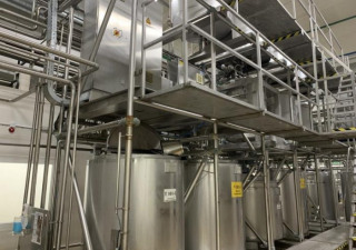 Margarine Spread Processing And Filling Line Rated 3900 Kg Per Hour
