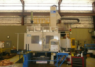2012 Hnk Vertical Boring Mill With Live Spindle