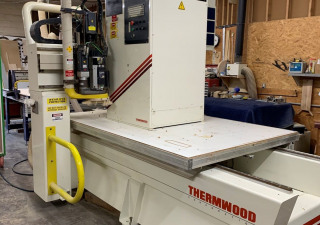 Used Thermwood Model C40 3 Axis Router, 5′ X 8′ Table, New In 2004