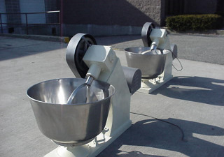 100 Qt. Ss Bowl Mixers, Inclined Beater (2)
