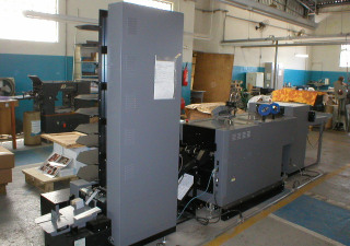 System 5000 double saddle stitcher and year 2009
