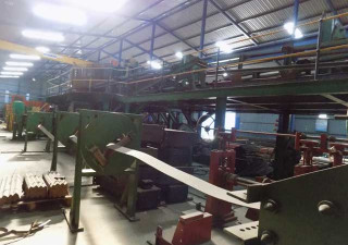 COMPLETE STEEL BEAM MANUFACTURING PLANT