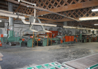 Used Dubois 48" Roll Coat Line with UV Ovens