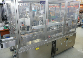 NERI DL400 zelfklevende etiketteermachine voor flessen etc met 2 etiketteerkoppen