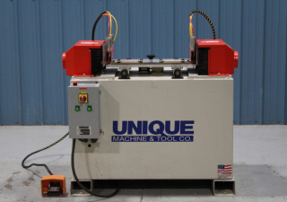 Used Unique Model 310 Double Spindle Coping Machine