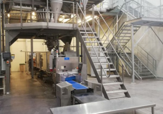 Powder Mixing And Filling Line Into Doypacks