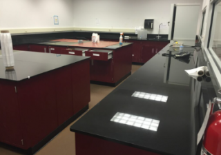 (4) Complete Laboratory Furniture Setup
