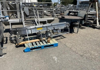 Used 90 Degree Table Top Chain Conveyor