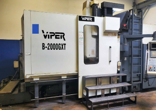 Gebruikte MIGHTY VIPER HB-2190 CNC verticale brugmolen