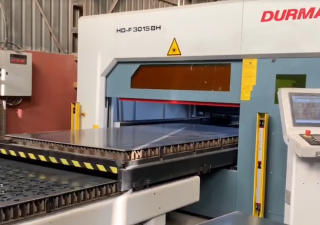 Durma HD-F 3015 BH Laser cutting machine with pipe cutting device