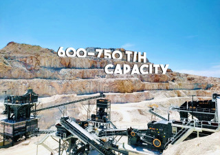 750 T/H STATIONARY CRUSHING & SCREENING PLANT
