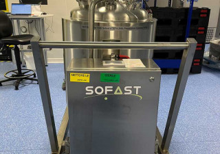 Recipiente de mistura Sofast Cp250 móvel de aço inoxidável 250L não usado