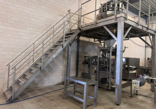 Yamato + Rovema Weighing and packaging line Multihead weigher