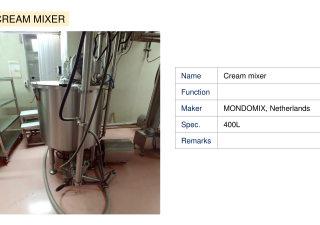 Used Line No.5) Biscuit-cream-biscuit production line