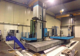 4m x 4m CNC Rotary Table with 100 Ton Capacity