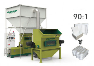 EPS densifier GREENMAX M-C300  for EPS recycling