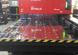 Amada LC2415 Alpha 111 laser cutting machine