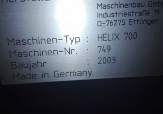 Höfler Helix 700 Cnc gear hobbing machine