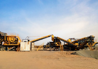 Fabo MCK-110 MOBILE CRUSHING & SCREENING PLANT | JAW+SECONDARY