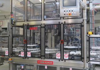 RONCHI MOD. SIRIO 8S/8M - Αυτόματο πωματιστικό μηχάνημα για μπουκάλια που χρησιμοποιούνται