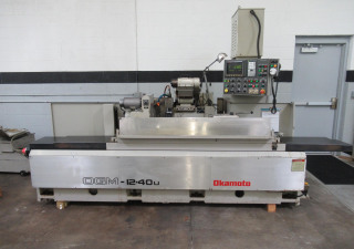 Okamoto Ogm-12.40U Universal Cylindrical Grinder With Fanuc Mdi Programmable Control, 12" X 40" Capacity, Internal Grinding Attachment