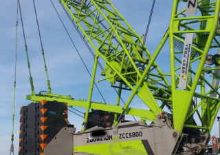 500 ton crawler crane Zoomlion ZCC5800 (2021yr)