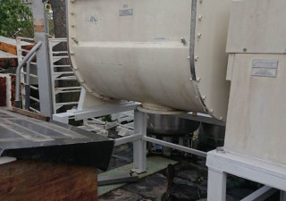 Misturador de fita de aço inoxidável Kreber B.V. de 1.000 litros