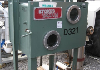 Secador de prateleira a vácuo Stokes de 12 pés quadrados usado, S/S