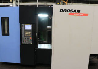 USED Doosan HP 4000 Horizontal Machining Center