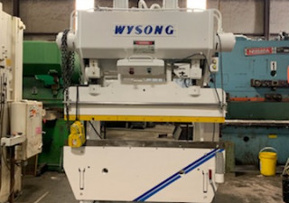 Prensa plegadora mecánica Wysong Hydro usada