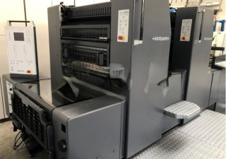 Máquina de impressão de 2 cores Heidelberg PM 74-2 usada