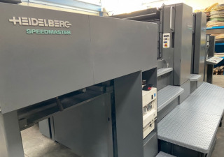 Máquina de impressão offset 2 cores Heidelberg SM 102-2P usada