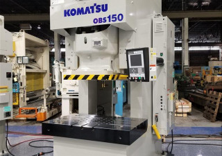 New Komatsu Obs150 Mechanical Gap Frame Press