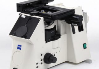 Microscopio invertito motorizzato Carl Zeiss Axiovert 200M usato