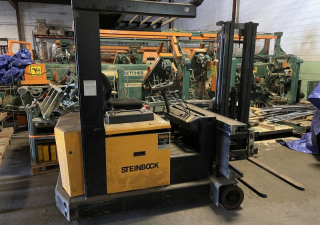 Used Steinbock Jungheinrich EFX125SX120/606DZ-SF Narrow Aisle Turret Forklift Stock #44494 - A